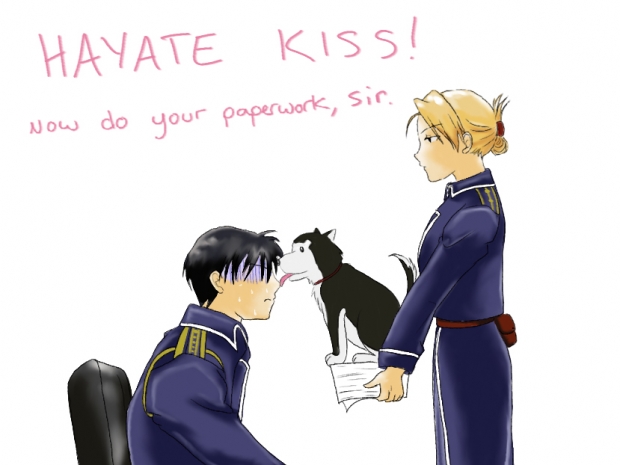 Hayate Kiss