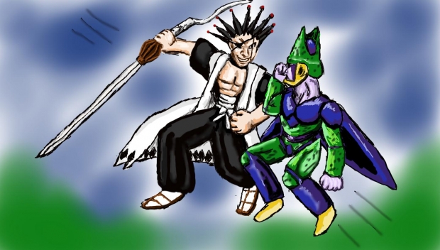 Kenpachi Vs Cell