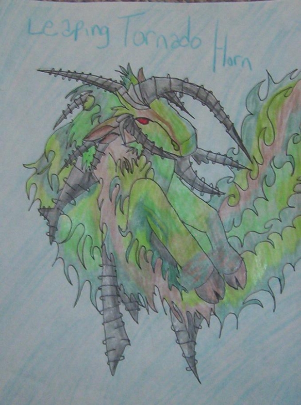 Leaping Tornado Horn(duel Masters)