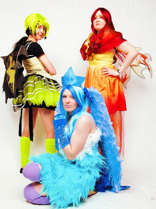 Pokemon legendary birds cosplay