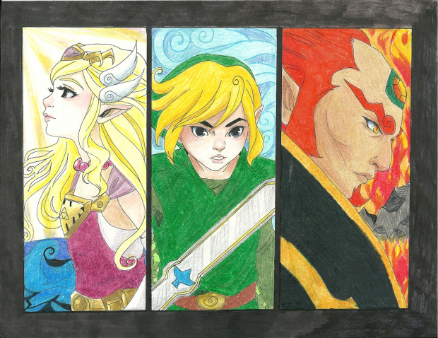 Wind Waker Colored pencil