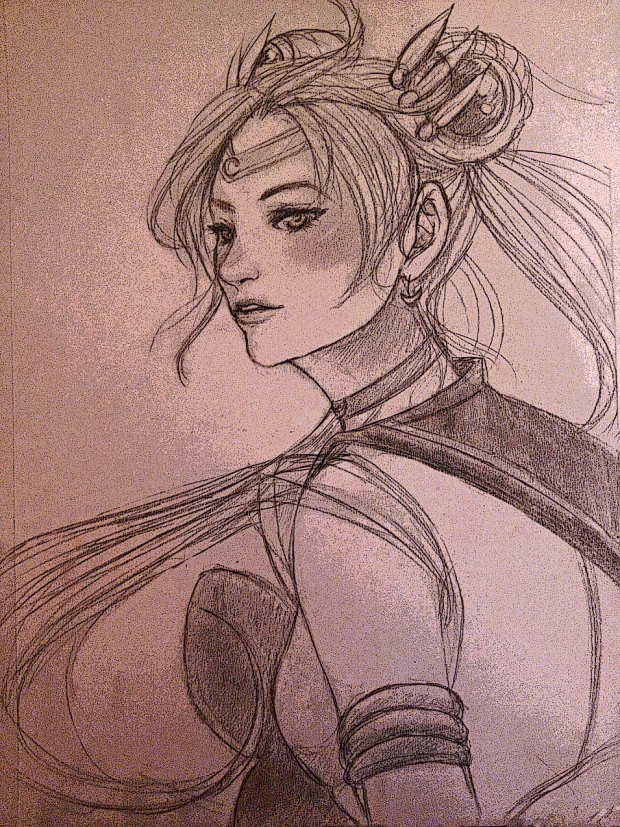 Sailor Moon sketch