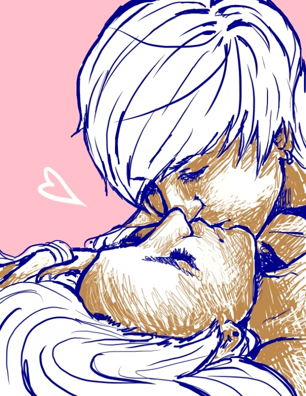 love kissed