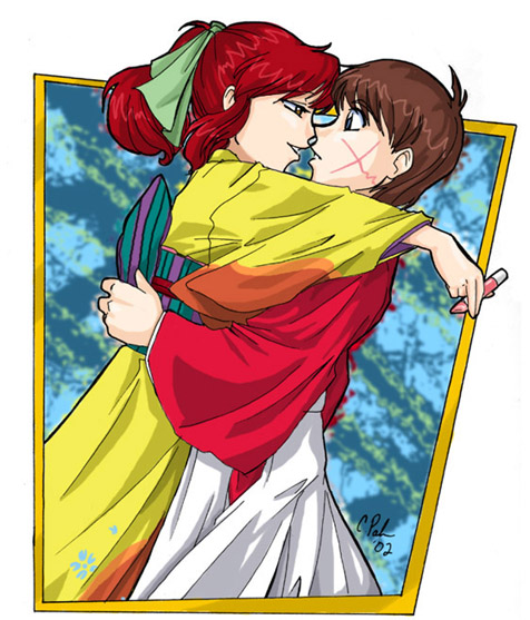 Kenshin and Kaoru Kinda