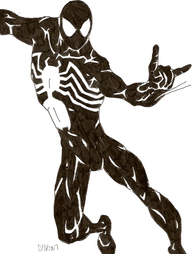 Spider-Man in Black