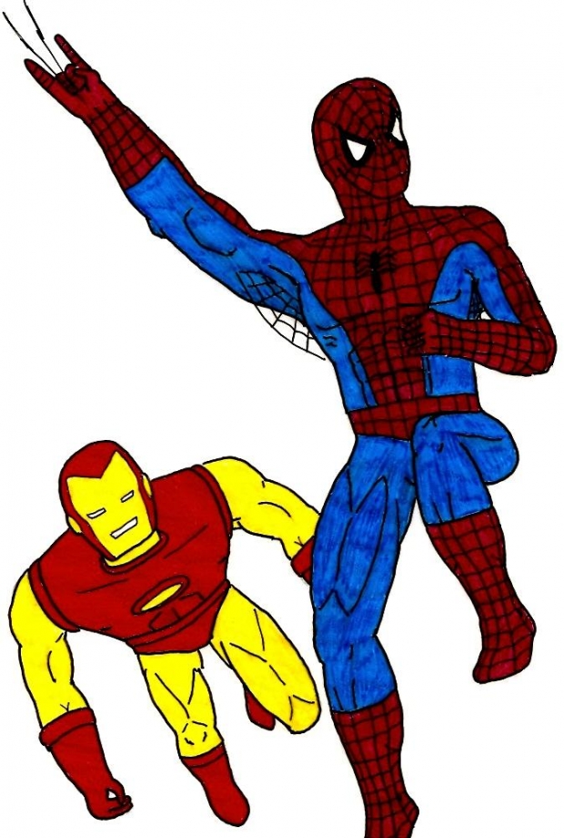 Iron Man and Spider-Man