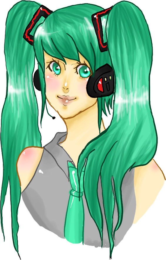 Miku bust