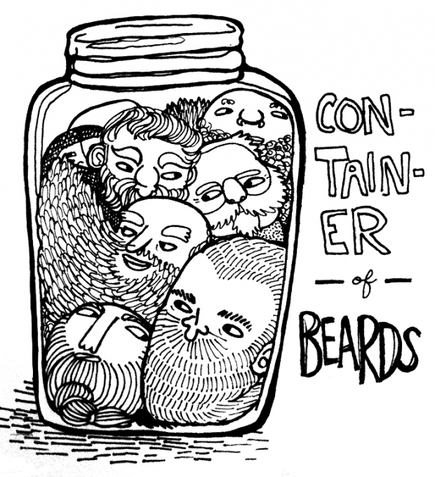 Container of Beards