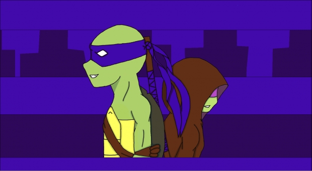 TMNT Volume 3's Doujinshi Cover