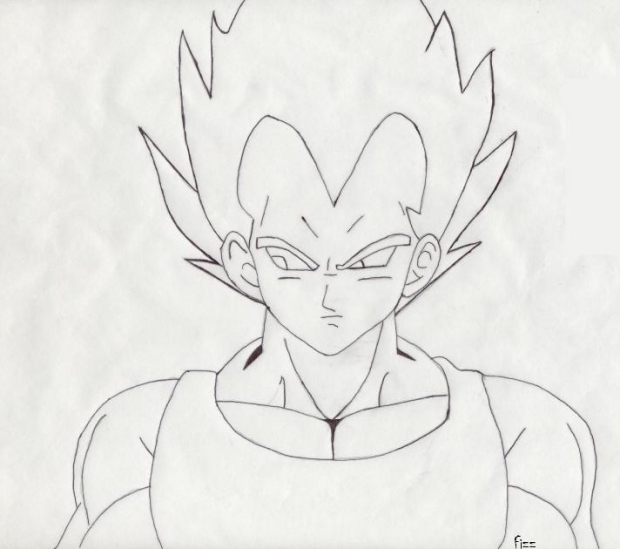 Vegeta Pose