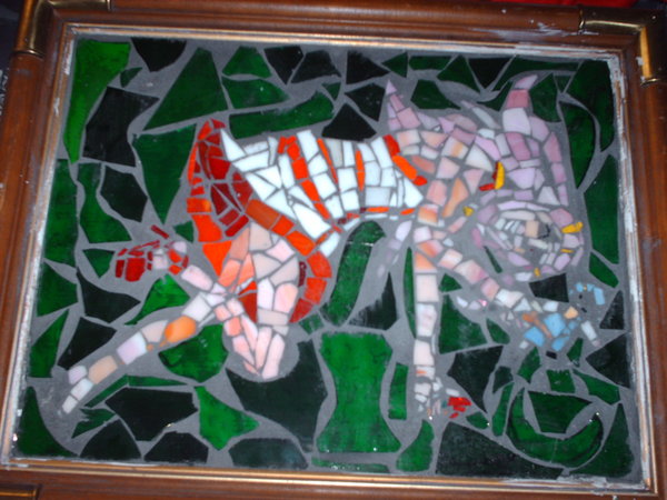 Anemone Glass Mosaic