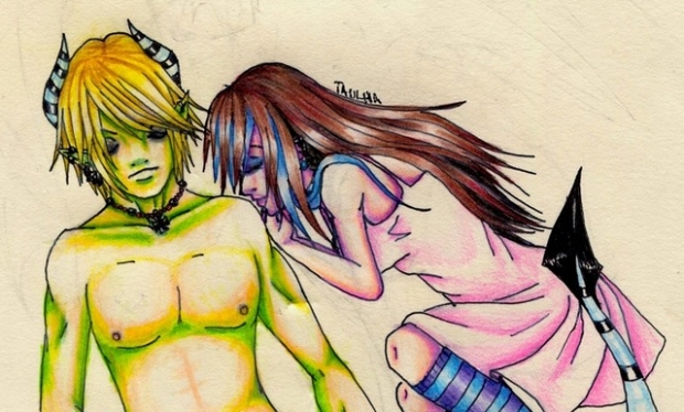 The demon and the human