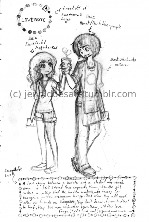 LoveNote Messy Sketch