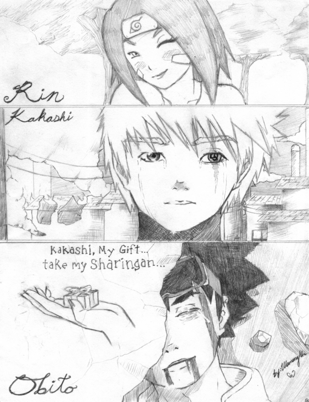 "Rin...Obito.....Sorry"