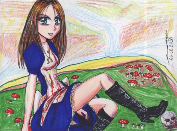 Alice on Mushrooms