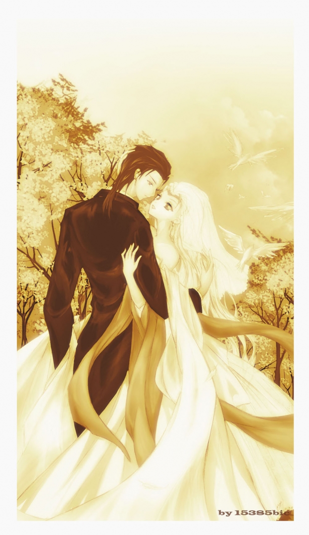 his bride