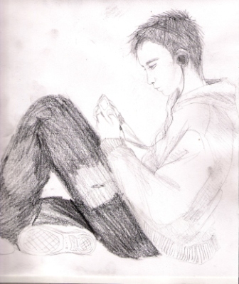 A Sketched Boy