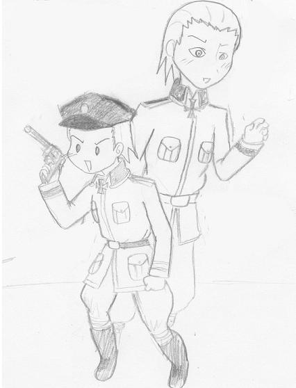 chibi hidan (in uniform X3)