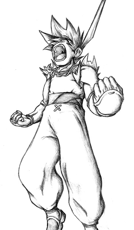 Ryu Meditating - Bof4