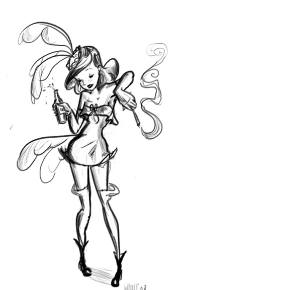 drunken showgirl