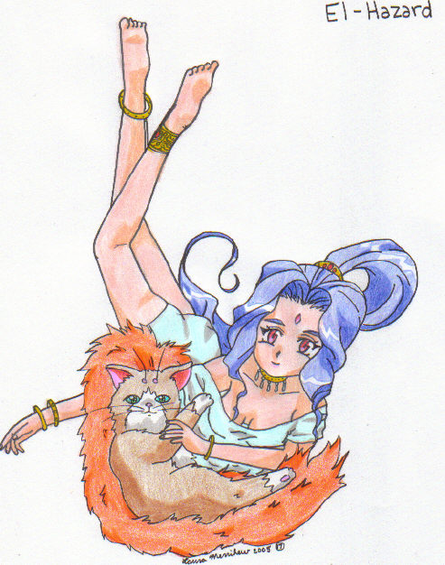 El-hazard Girl_kitty