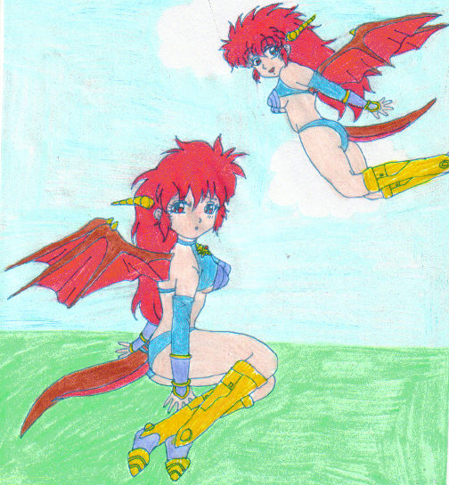 Mink The Dragon-half
