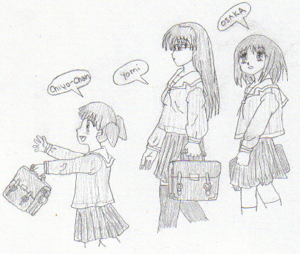 School Girl Friends