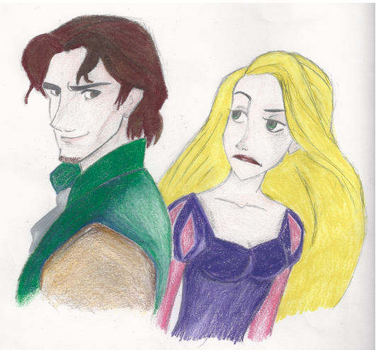 Rapunzel and Flynn