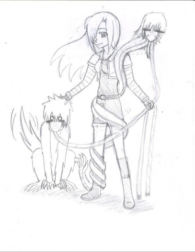 Mana and childhood friends
