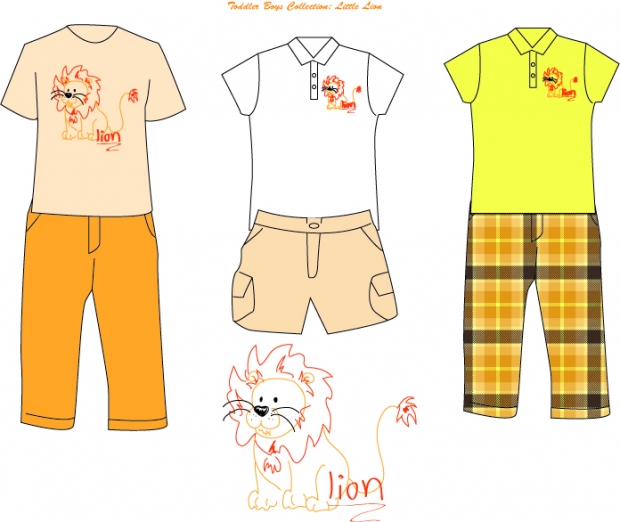 little lion clothes.