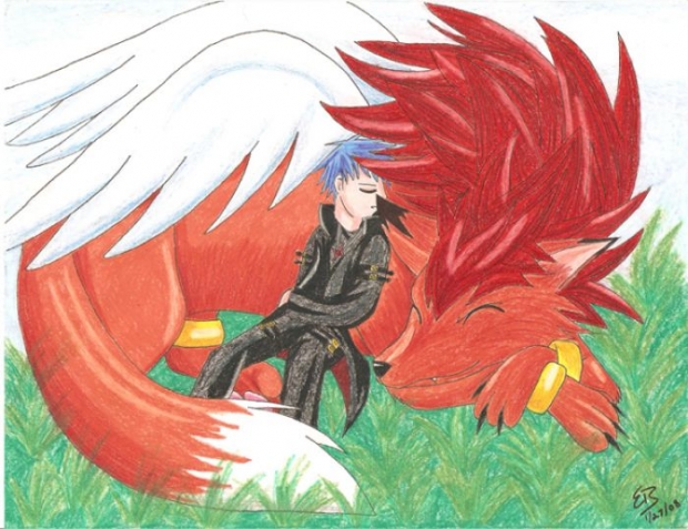 Chibi And Eagle - Serenity