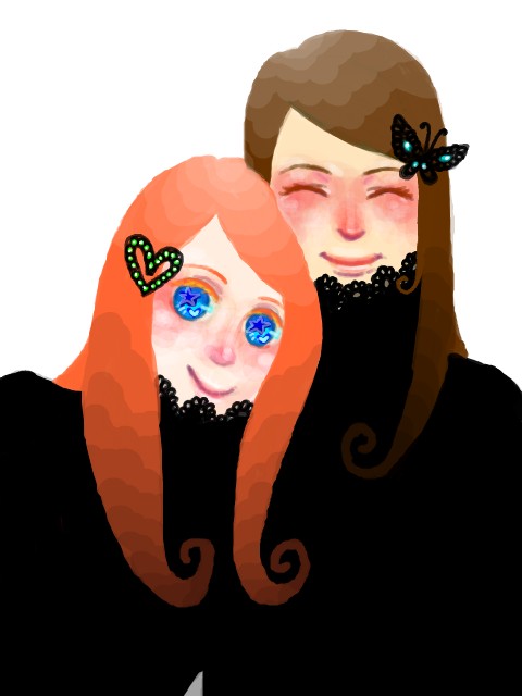 Kagura and Otae