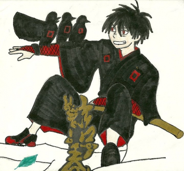 Yoshimori and crows
