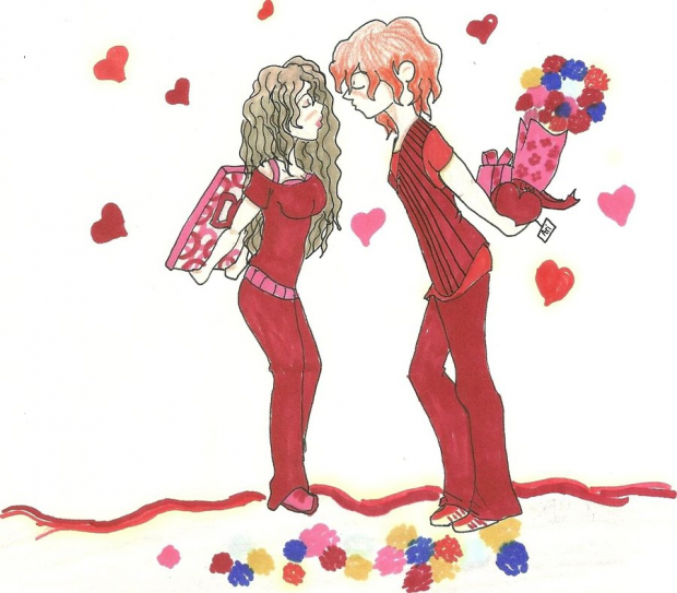 Valentines day with Sato and Marisol