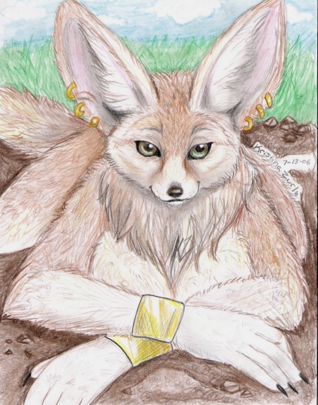 Fennec Fox Furry by Natsume.the.wolf