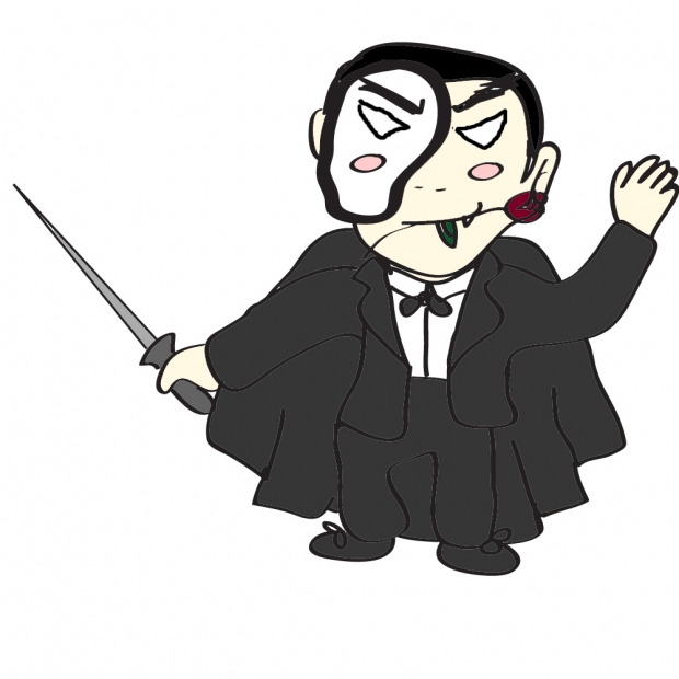 Chibi Phantom is mad