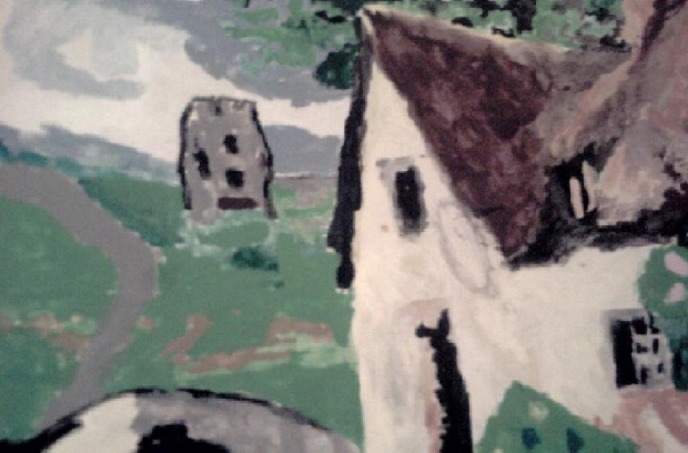 my first proper paintin
