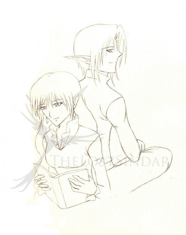 Elves lineart