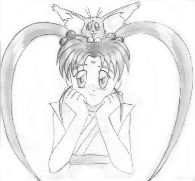 Sasami And Ryo-ohki