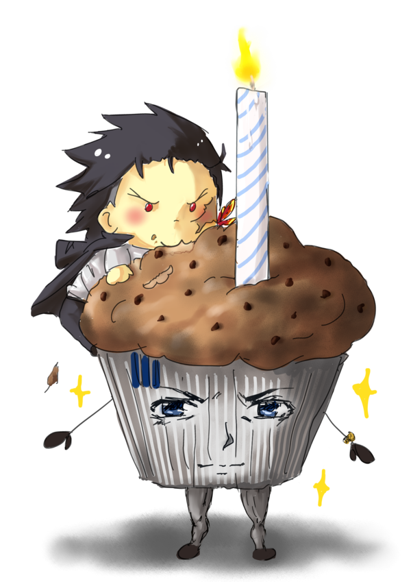 Xanxus and the Muffin Man