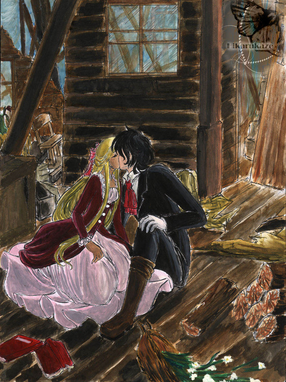 Morning- In the wood house