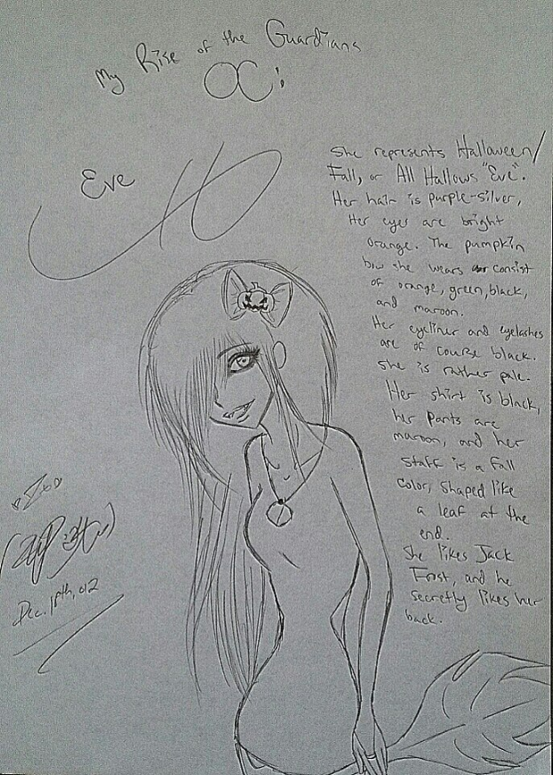 Eve::Rise of the Guardians OC