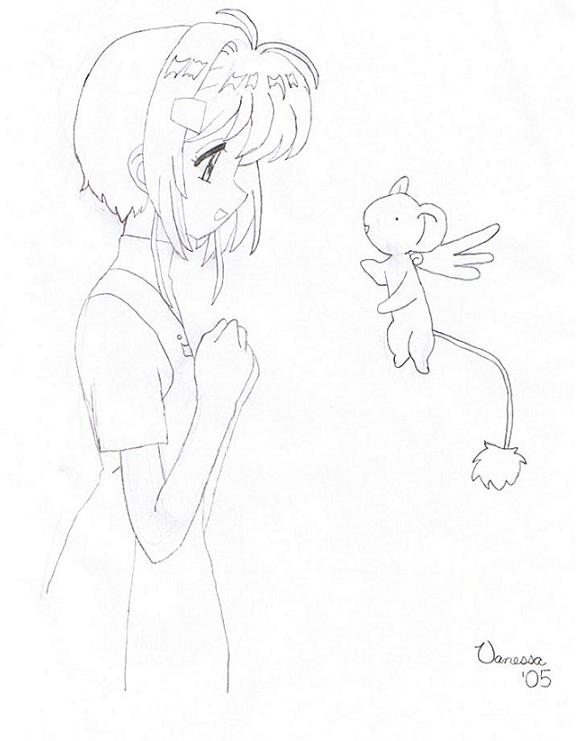 Sakura And Kero