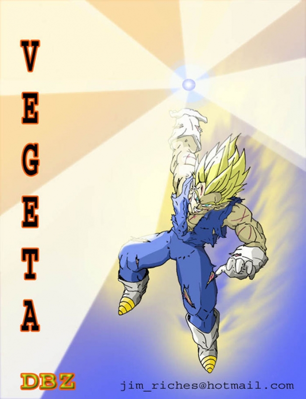 SSJ 2 Vegeta Final Attack