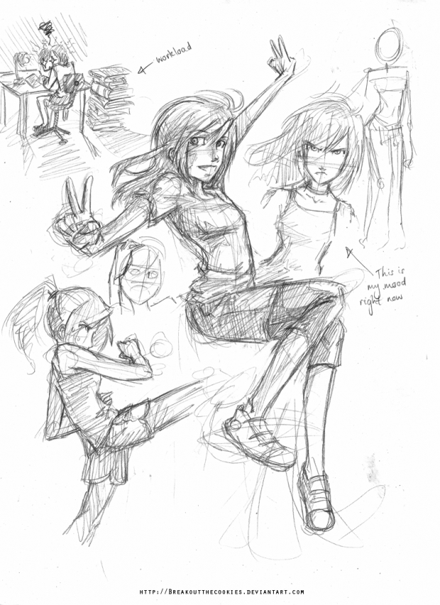 Scribbles on a Stress High