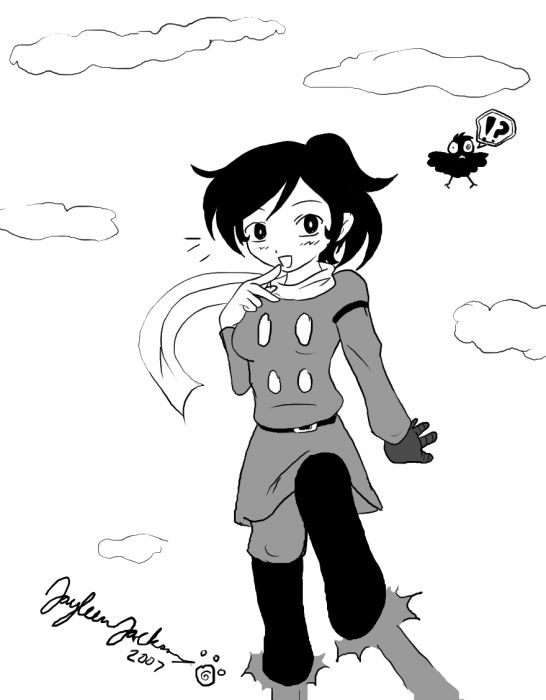 I Stole Ur Powers - B&w