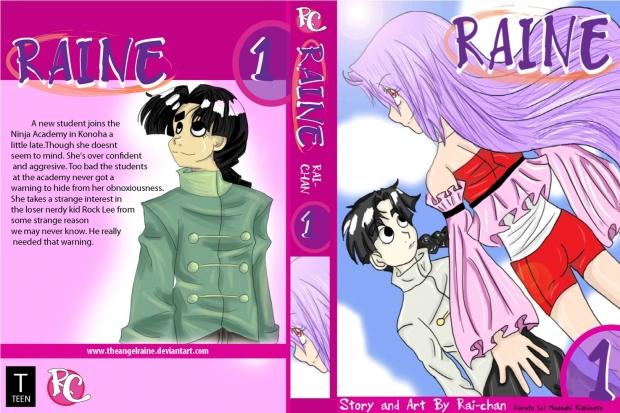 Raine Vol 1 Cover Spread