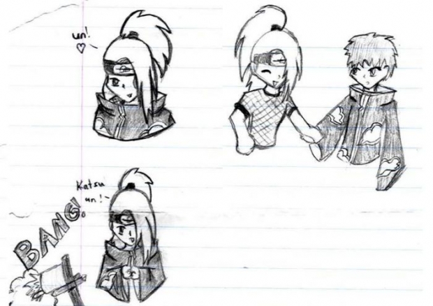 Deidara Sketches