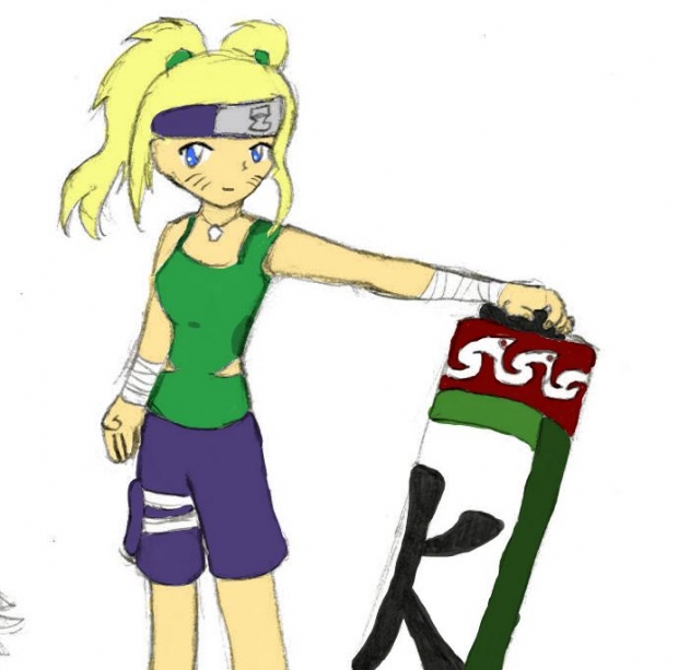 Kitai With Scroll