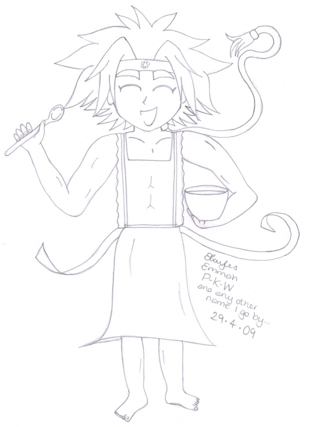 Rei In His Apron
